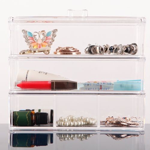 00018535 Акриловый органайзер для косметики Multi-Functional Storage Box QFY-3120