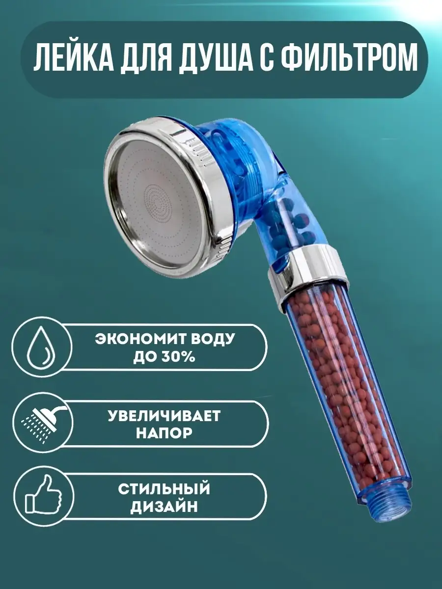 Лейка для душа с фильтром