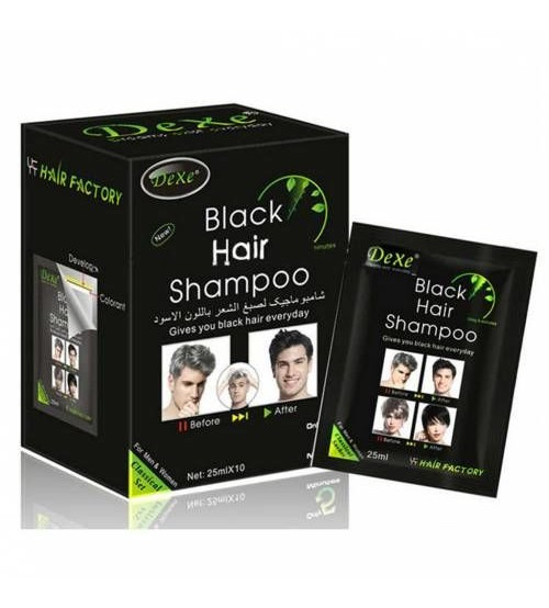 Шампунь от седины Dexe Black Hair Shampoo