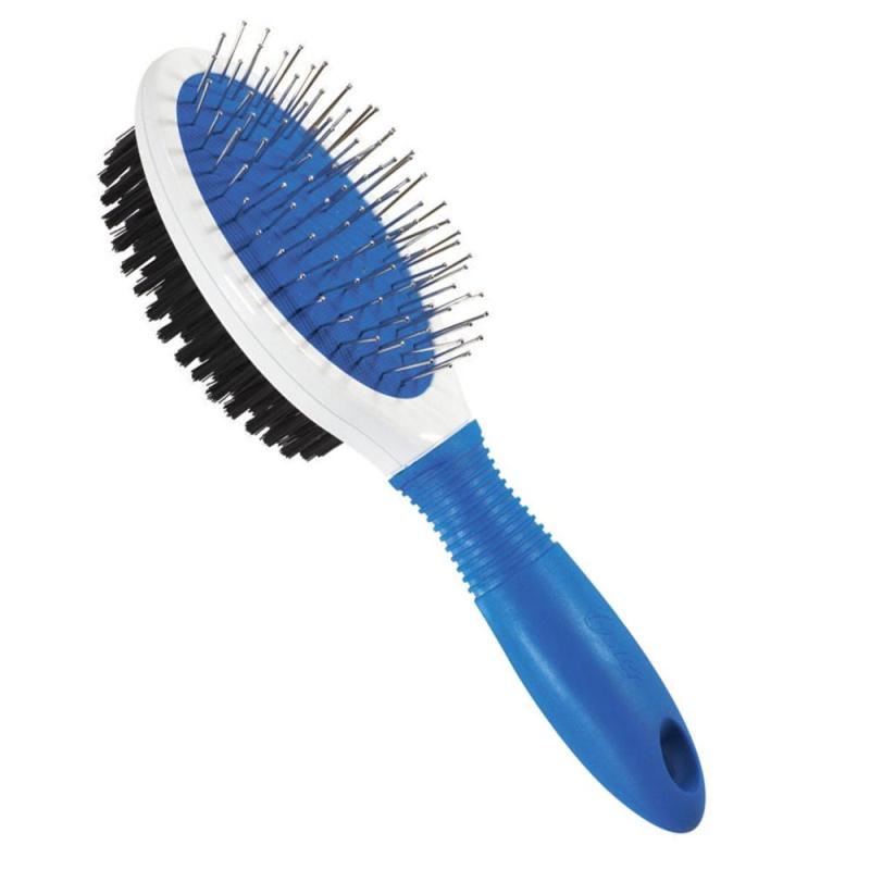 dvustoronnyaya-ovalnaya-raschoska-dlya-koshek-i-sobak-pet-products-rozovaya