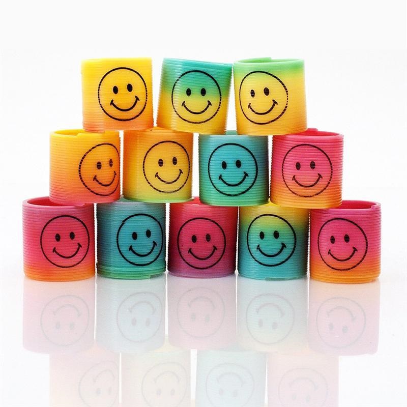 24-PCS-Lot-Rainbow-Spring-Magic-Plastic-Slinky-Rainbow-Spring-Colorful-Children-Funny-Classic-Toy-Small