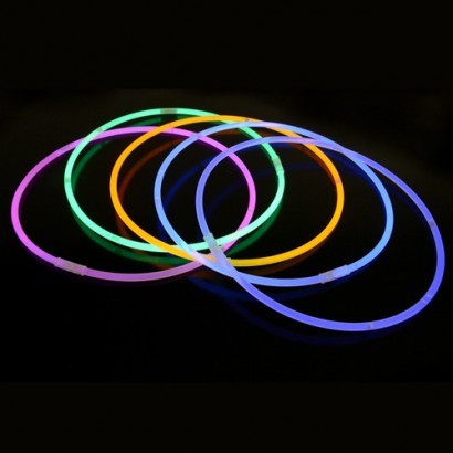 Набор светящихся ожерелий Glow Necklace, 4 шт