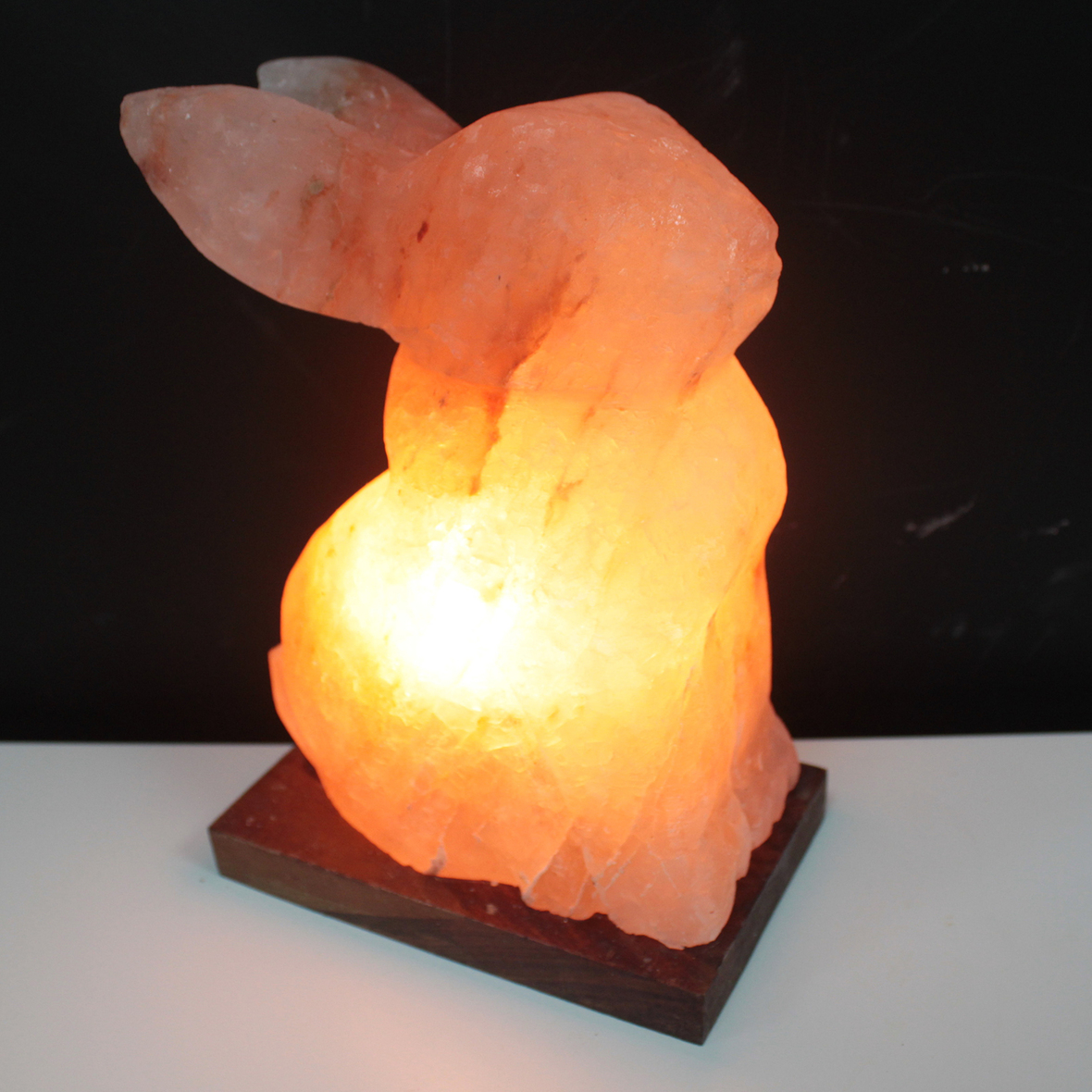 Солевая лампа Кролик Himalayan Salt Lamp Rabbit Shape