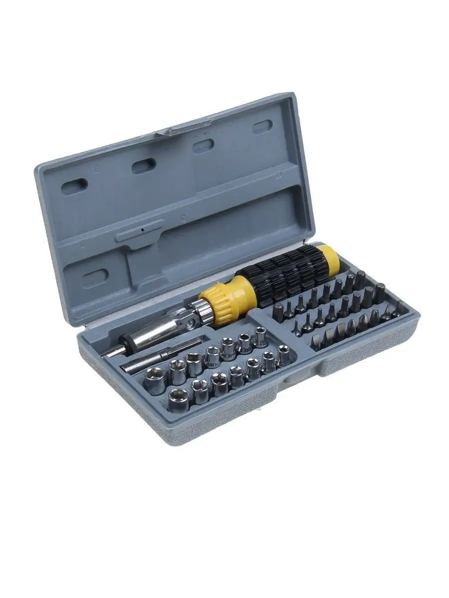 Набор инструментов Piece Bit and Socoket Set, 41 деталь