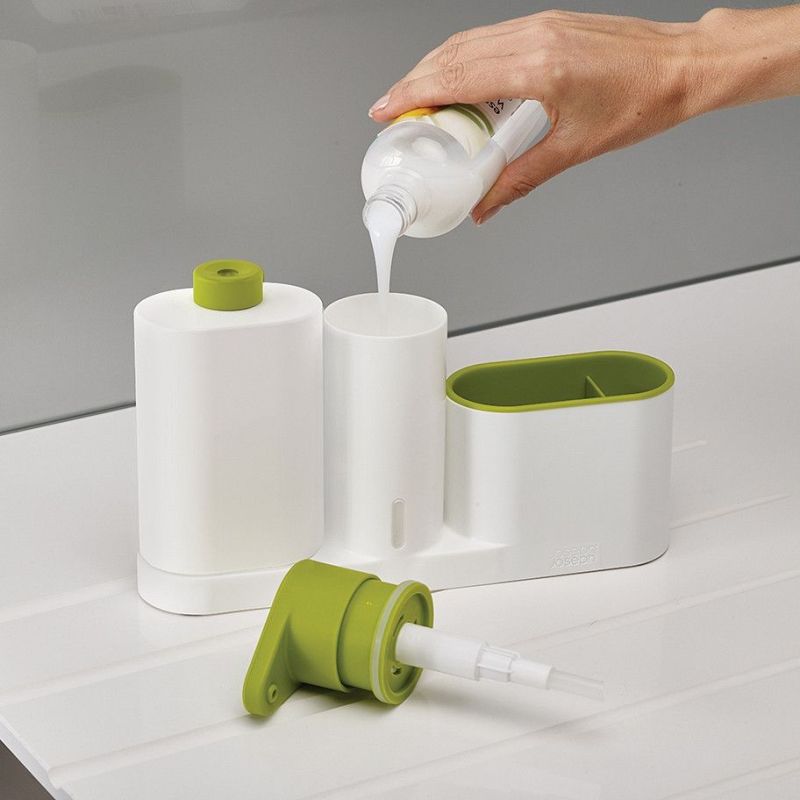 органайзер_для_раковины_sink_tidy_sey_plus_зеленый