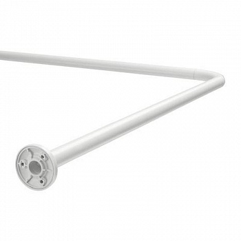 Угловой карниз для ванной комнаты Corner Shower Rods Kit