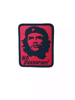 Шеврон на липучке Че Гевара "No Passaran"