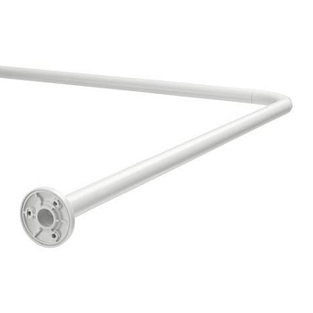 Угловой карниз для ванной комнаты Corner Shower Rods Kit