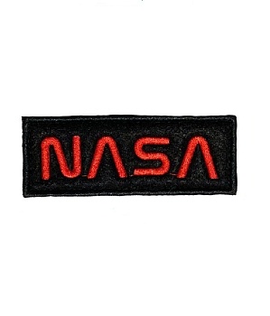 Нашивка на липучке Nasa, 9х4 см