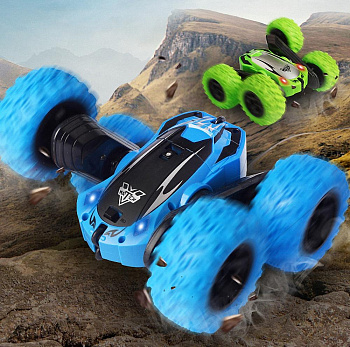 00033486 Радиоуправляемая машина вездеход-перевертыш Double Sided Stunt Car