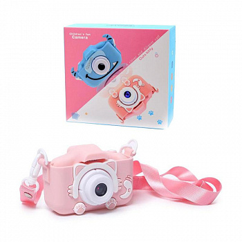 00028034 Детский цифровой фотоаппарат Children's Fun Camera Cute Kitty