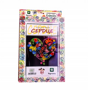Набор для творчества QUILLING PICTURE Сердце