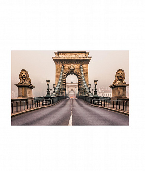 Алмазная мозаика картина стразами Мост, 15х20 см