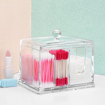 00018551 Акриловый контейнер для хранения мелочей Multi-Functional Storage Box QFY-3125