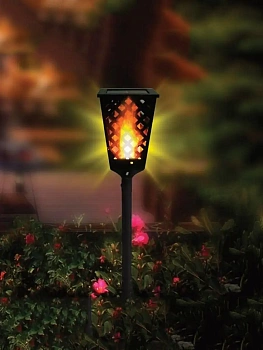 Уличный фонарь на солнечной панели Dancing Tiki Light