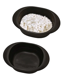 Набор мисок для приготовления риса в микроволновой печи Rapid Rice Cooker, 2 шт