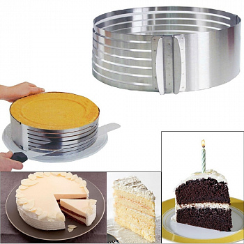 00012562 Форма-слайсер для нарезки коржей Cake Slicing Tool