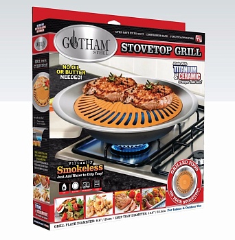 Устройство для приготовления барбекю в домашних условиях STOVETOP GRILL