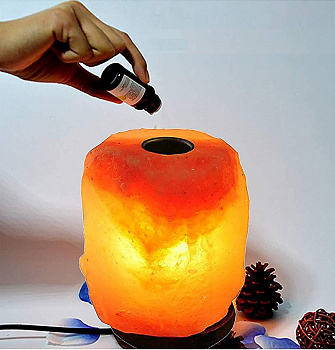 Солевая аромалампа 2-3 кг Himalayan Salt Lamp 2-3 kg Aroma Pink/Orange