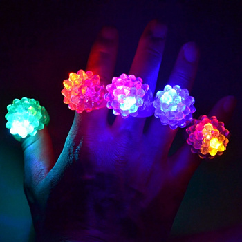 00011966 Резиновые светящиеся кольца Jelly Ring