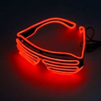 Светодиодные Led El очки светящиеся