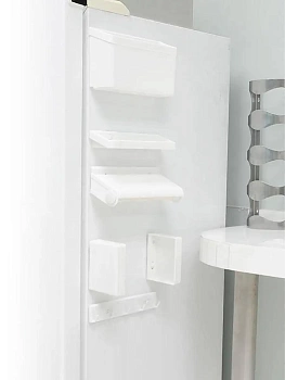 Магнитный стеллаж-органайзер на холодильник 5 in 1 Magnetic Storage Shelf