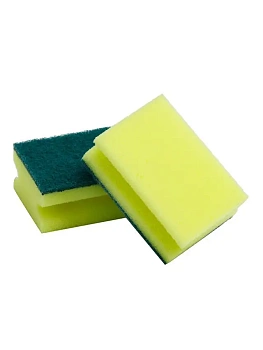 Набор губок с абразивным слоем SPONGE CLOTH, 3 шт