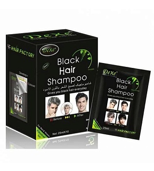 Шампунь от седины Dexe Black Hair Shampoo