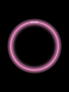 Светящиеся ожерелья Glow Necklaces, 2 шт х 56 см