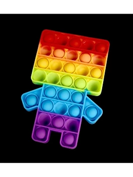 Pop it вечная пупырка игрушка антистресс Робот, 10х15 см