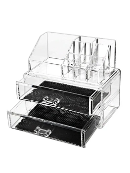Подставка для косметики и аксессуаров Cosmetic Organizer 8013, 2 ящика